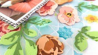 Video Tutorial: How to Elevate Your Scrapbook Page with Floral 3D Dies