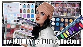 My WINTER & HOLIDAY Palettes