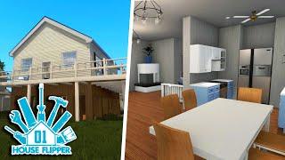 House Flipper HGTV DLC - Part 1 - THE BEACH HOUSE!