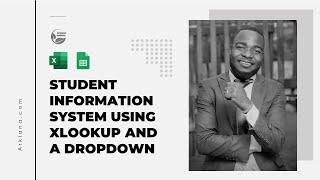 Make a Student Information System Spreadsheet