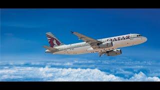 ️ Qatar Airways A320 | Mumbai to Doha | MSFS Live Flight! 