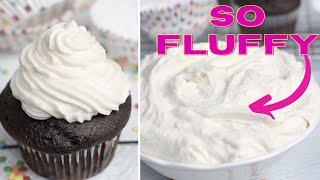 How To Make Whipped Cream Frosting  The BEST!