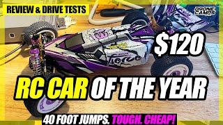 $120 RC Car EVERYBODY WANTS - WLtoys 124019 RTR - 40ft JUMPS, BASH, & REVIEW 