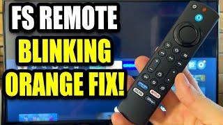 Fire Stick Remote Blinking Orange/Yellow Fix - Full Guide