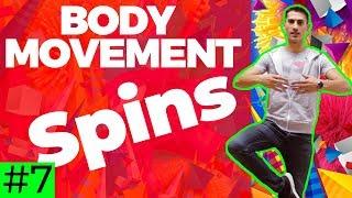 Salsa Body Movement Tutorial #7 : Spins | by Marius (2018)