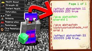 ich CHEATE mit ADMIN COMMAND BUCH Troll  Minecraft LUCKY BLOCK BEDWARS