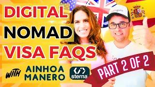 Spain Digital Nomad Visa FAQs (2/2) June 2024