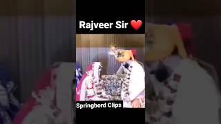 Rajveer Sir Ki shadi Best moments ️ #rajveersir #springboardclips #springboard #ras