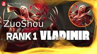  ZuoShou Vladimir vs Yone - ZuoShou Rank 1 Vladimir Guide