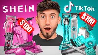 $100 Shein VS $100 TikTok Barber Kit!