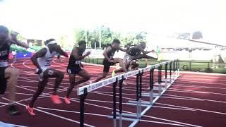 Grant Holloway MEET RECORD (12.81)! 110 Hurdles, U.S. Olympic Track & Field Trials Semi-FINAL Heat 1