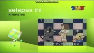 TV3 selepas ini Kiteretsu bumper (late January to May 2014)