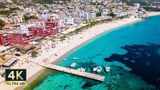 Himare Albania 4K Albanian Riviera Walking Tour 2024