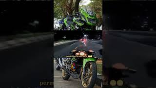 ninja 2tak open kips suntik zx25r yang udah limit#shorts