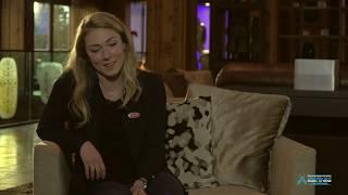 MIKAELA SHIFFRIN INTERVIEW - FIS SKI WORLD CUP FINALS GRANDVALIRA ANDORRA 2019