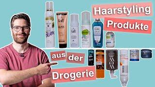 Haarstyling Produkte aus der Drogerie