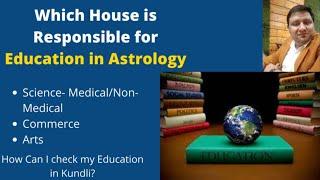 Calculation of Education in Astrology-:Planet responsible for Education