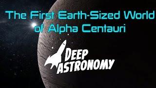 The First Earth-sized World of Alpha Centauri