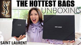 OMG! SO GOOD!!! THE HOTTEST NEWLY RELEASED SAINT LAURENT BAGS UNBOXING | CHARIS️