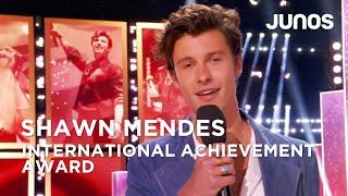 "You're already enough": Shawn Mendes wins International Achievement Award | Juno Awards 2022