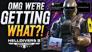 Helldivers 2 OMG It's Just Getting Better! FRV Radio And More!