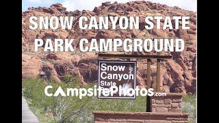 Snow Canyon State Park Campground, UT