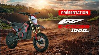 Présentation : Pitbike CRZ E-CROSS 1000W