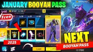 January Booyah Pass 2025 || Next Booyah Pass Free Fire January || FF January Booyah Pass 2025