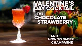 Valentine’s Day Strawberry Cocktail | How to Drink