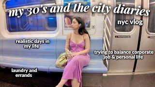 30'S AND THE [NY] CITY: a few productive & realistic days in my life living in New York City 