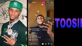 Toosii Plays 7 Unreleased Songs - IG LIVE - December 11, 2022