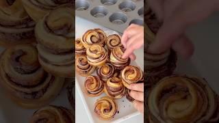 Nutella Rolls|#yummy #baking #recipe #shortsvideo#nutella#yummy