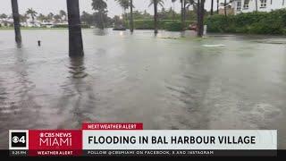 Heavy flooding reported in Bal Harbour Village