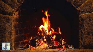 Relaxing Fireplace in 4K  Crackling Fire  Burning Fireplace  12 HOURS • NO MUSIC