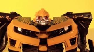 TRANSFORMERS 3 CYBERFIRE BUMBLEBEE - DOTM MOVIE TOY REVIEW