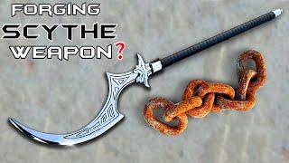 Forging Military SCYTHE out of Rusted Iron Chain