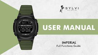 SYLVI Evoke User Manual ⌚ | How To Use Evoke Watch Guide️ #UserGuide