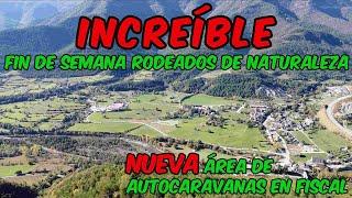 INCREIBLE Fin de Semana Rodeados de NATURALEZA  NUEVA Area de AUTOCARAVANAS en FISCAL BENIMAR VLOG