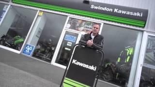 Blade Kawasaki motorcycles dealership tour with James Whitham