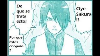 SASUKE ESTALLA EN CELOS CON SAKURA