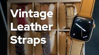 Apple Watch Vintage Leather Straps | Panatime