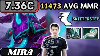 7.36c - Mira WEAVER Soft Support Gameplay - Dota 2 Full Match Gameplay