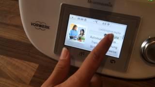 Thermomix TM5 unboxing - Teil 2 - Touchscreen und Rezept-Chip