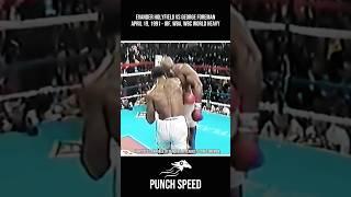 Amazingly Foreman Didn't Fall | Evander Holyfield Vs George Foreman