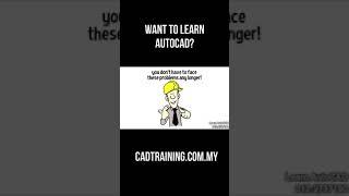 Learn AutoCad in Cad Training Centre #shorts #cadtraining #learn