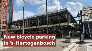 New bicycle parking garage in 's-Hertogenbosch (NL)