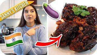 SUPER EINFACH!  GEFÜLLTE AUBERGINEN  BAINGAN DI SABZI  SANNY'S KITCHEN | Sanny Kaur