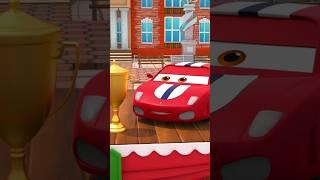 Гоночная машинка - чемпион!  Моторвиль Мультик про Машинки #мультик #промашинки #моторвиль #shorts