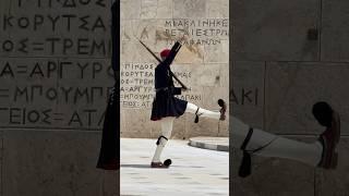 Changing of the Guards Ceremony at Syntagma Square #athens