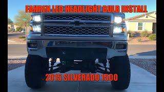 LED Headlight Bulb Install